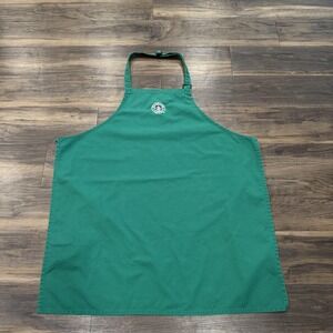Starbucks Coffee Apron Unisex One Size Green Barista Uniform Adjustable Logo